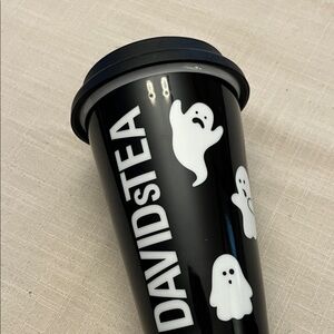 DAVIDsTEA Black Ghost Tumbler